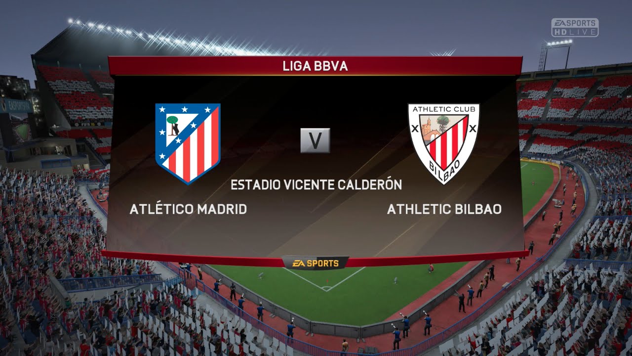 FIFA 16 - Atlético Madrid vs. Athletic de Bilbao @ Estadio Vicente Calderón