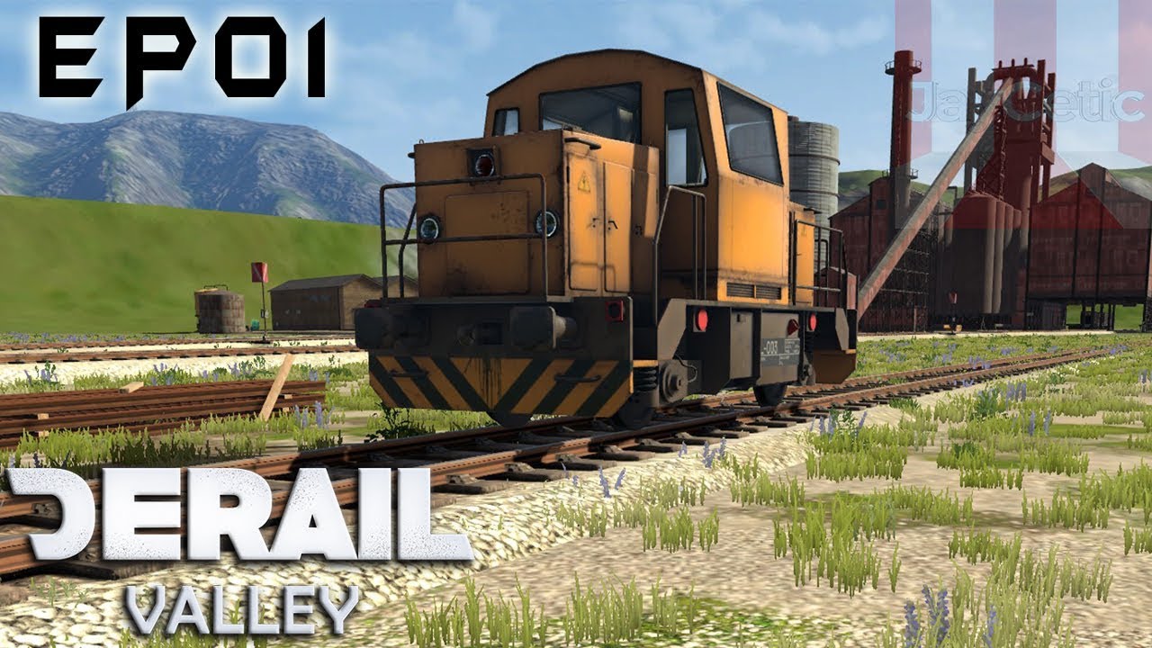Derail Valley (Non-VR/2D) - EP01 - Tutorial and Short Journey