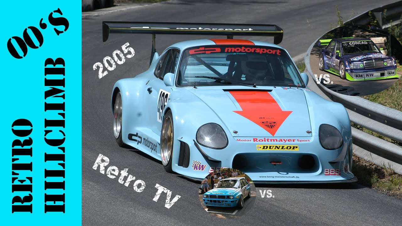 Homburger Bergrennen 2005 | Retro TV Reportage | Tourenwagen Dreikampf | DTM Mercedes Porsche Lancia