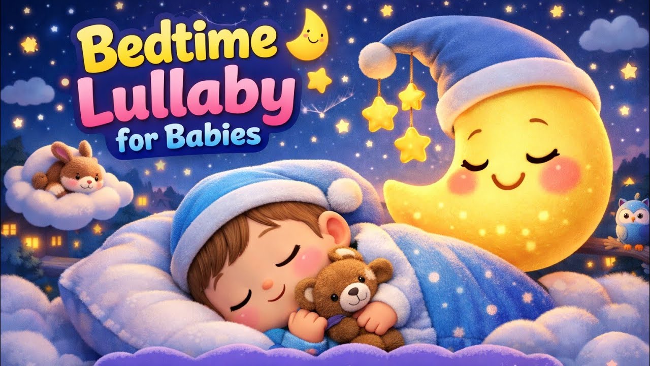 Sleep Now Little One 🌙 | Baby Lullaby for Deep Sleep & Sweet Dreams
