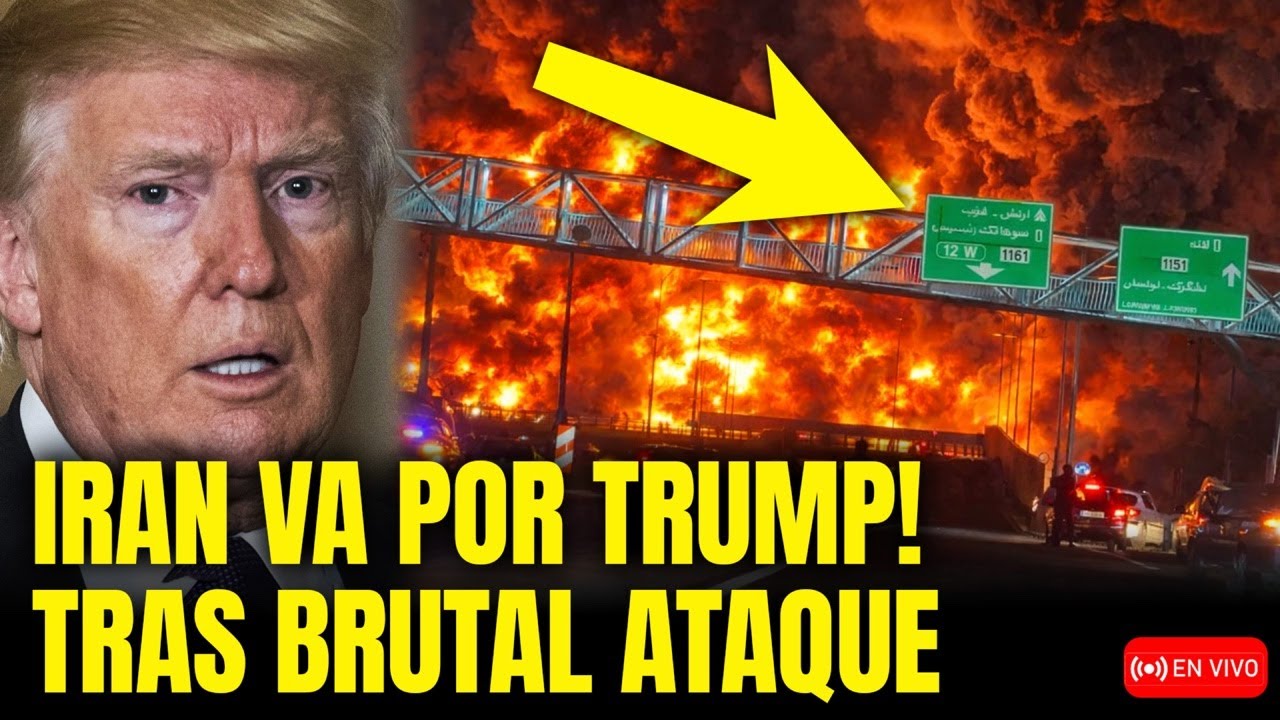 🚨 TRUMP EN PÁNICO: IRÁN AMENAZA SU V1DA TRAS TERRIBLES BOMBARDEOS