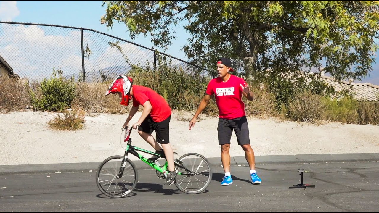 Explosive Second Pedal Out of The BMX Gate