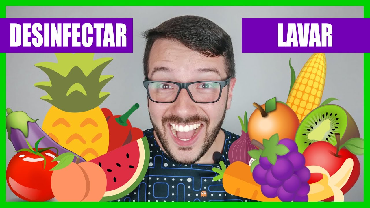 DESINFECTAR VERDURAS Y FRUTAS | Luisito Planet