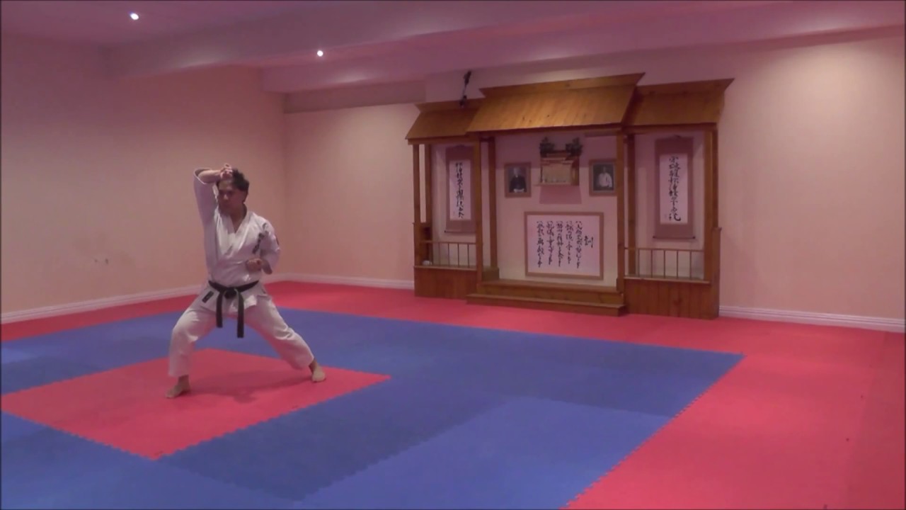 Heian Shodan kata by SKIF Sensei Katsu TJ-Shuhari Shotokan Karate Association