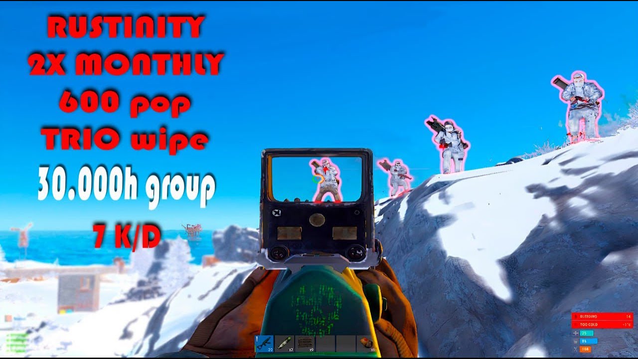 HOW A 31.488 HOUR TRIO MADE A CLAN LOSE THEIR MINDS - RUST