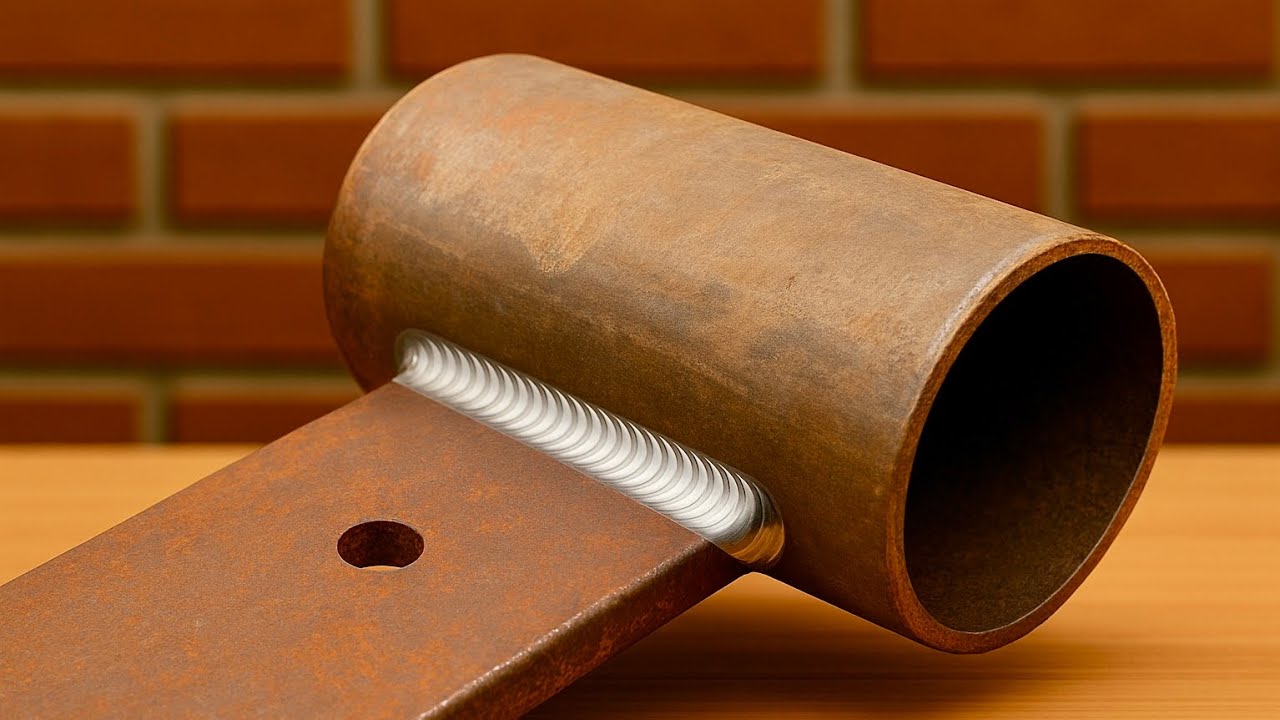 Even Many Welders Don’t Know the Best Way to Weld Steel Plate and Thin Round Pipe!”