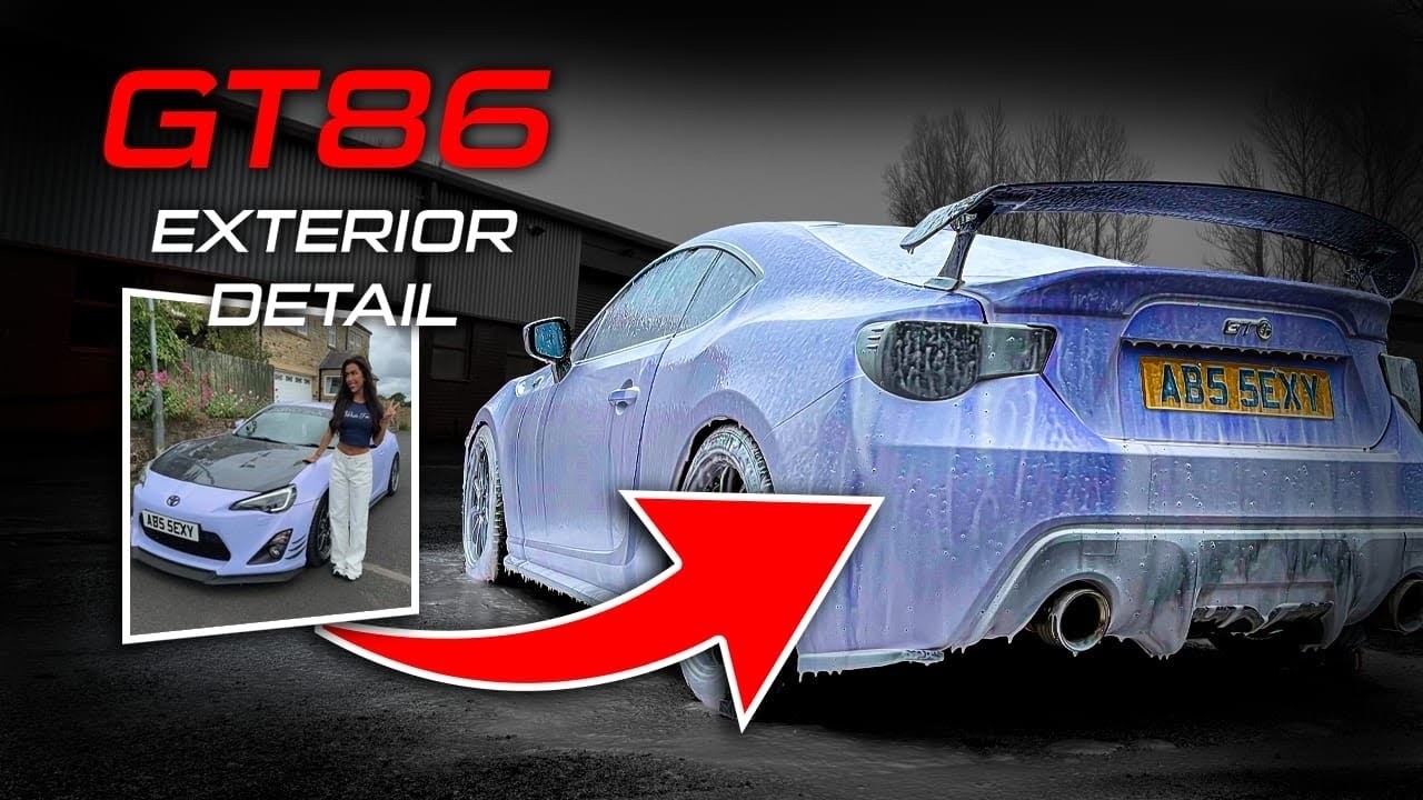Toyota GT86 Exterior Auto Detailing Satisfying ASMR