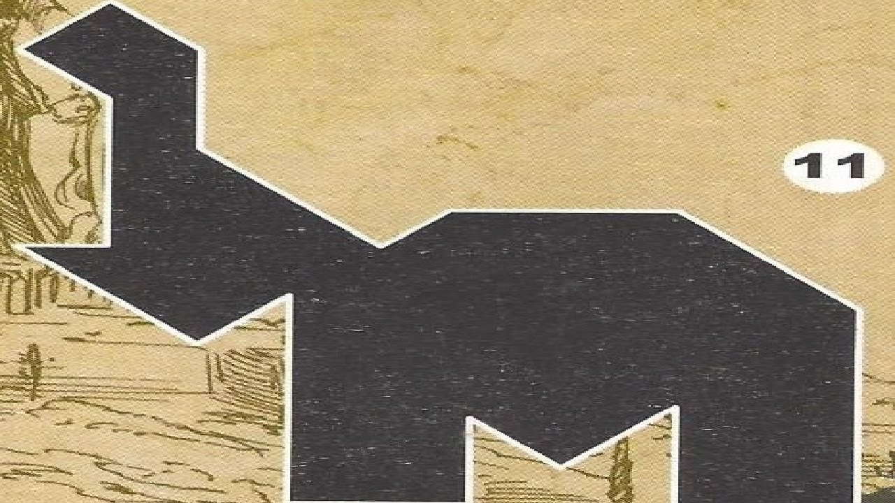 TANGRAM PITAG&Oacute;RICO (8 piezas): FIGURA 11. PROFE CARLOS.