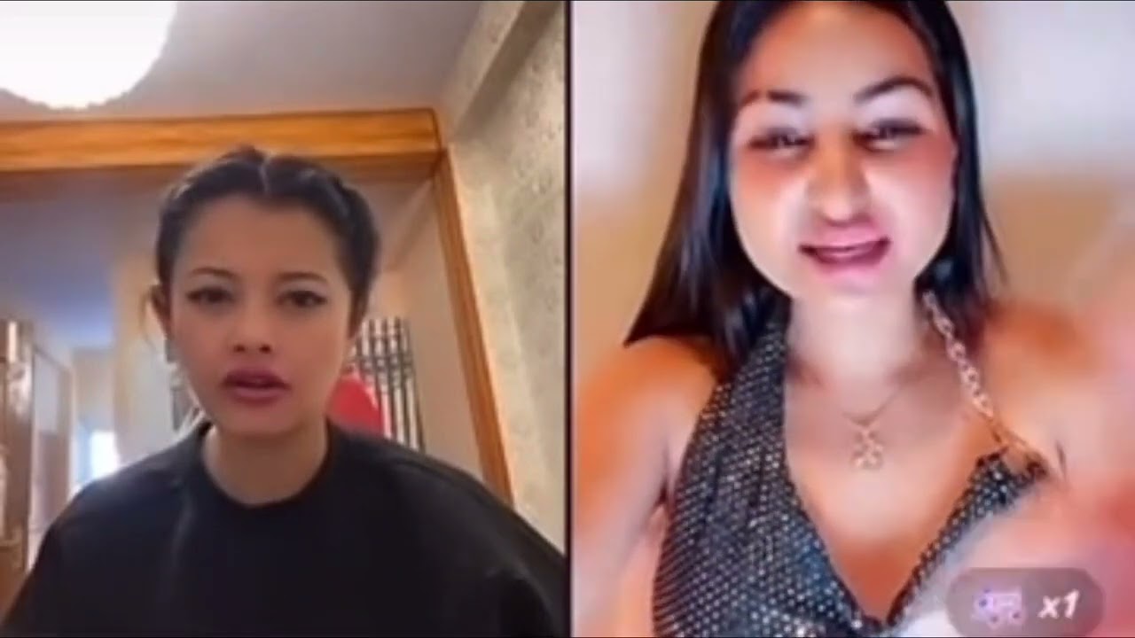 sushma karki vs CLU DD fighting on tiktok live Discuss About Rate....#2022