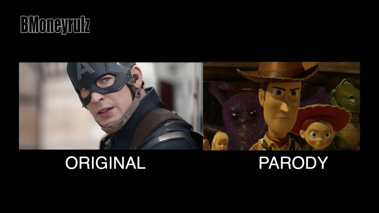 'Disney / Pixar's Captain America: Civil War': Side-By-Side With Trailer 2 (HD)
