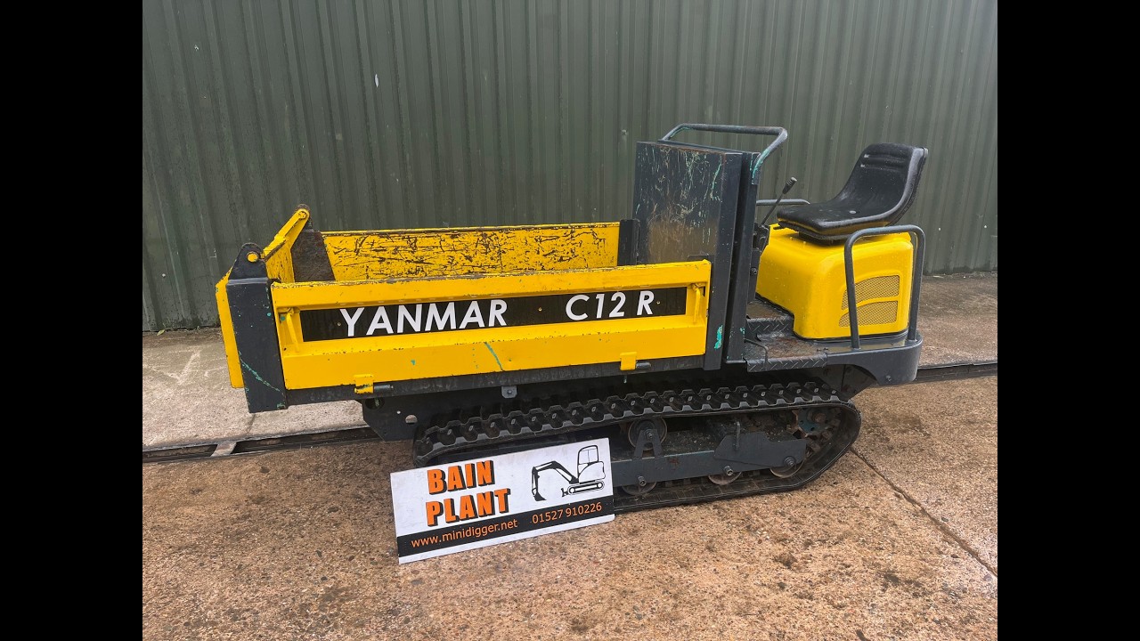 YANMAR C12R TRACKED DUMPER CARRIER FOR SALE.