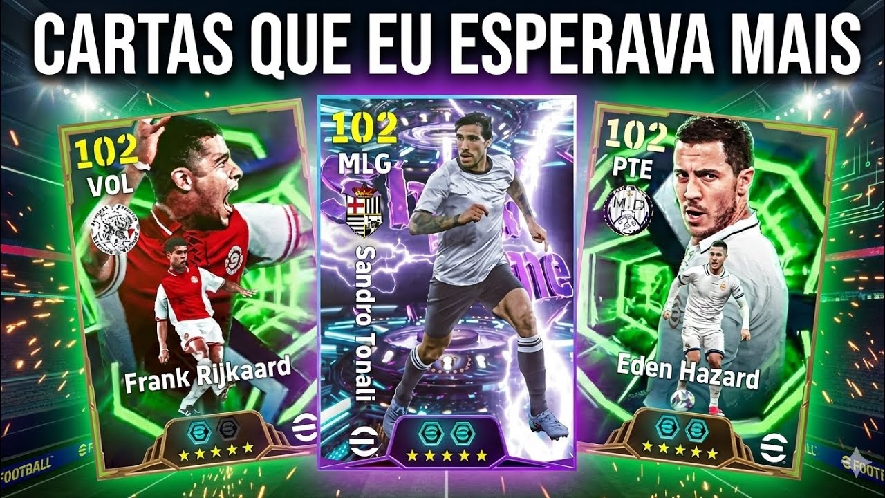 06 CARTAS QUE EU ESPERAVA MAIS NO EFOOTBALL MOBILE  ( MINHA OPINIÃO) 