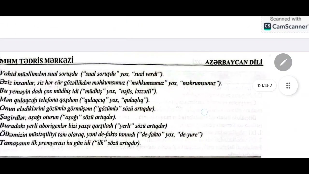 Ədəbi dilin normaları 