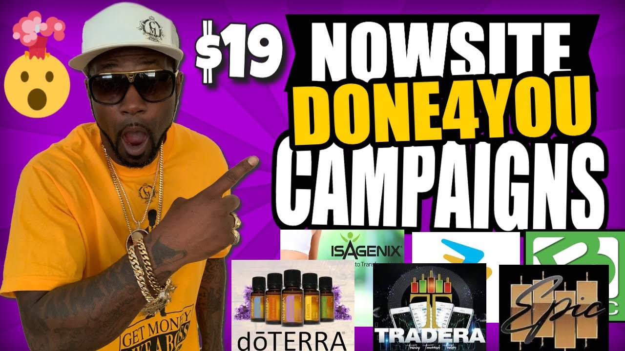 Nowsite Done For You Campaigns and landing Pages | Nowsite Marketing DFY