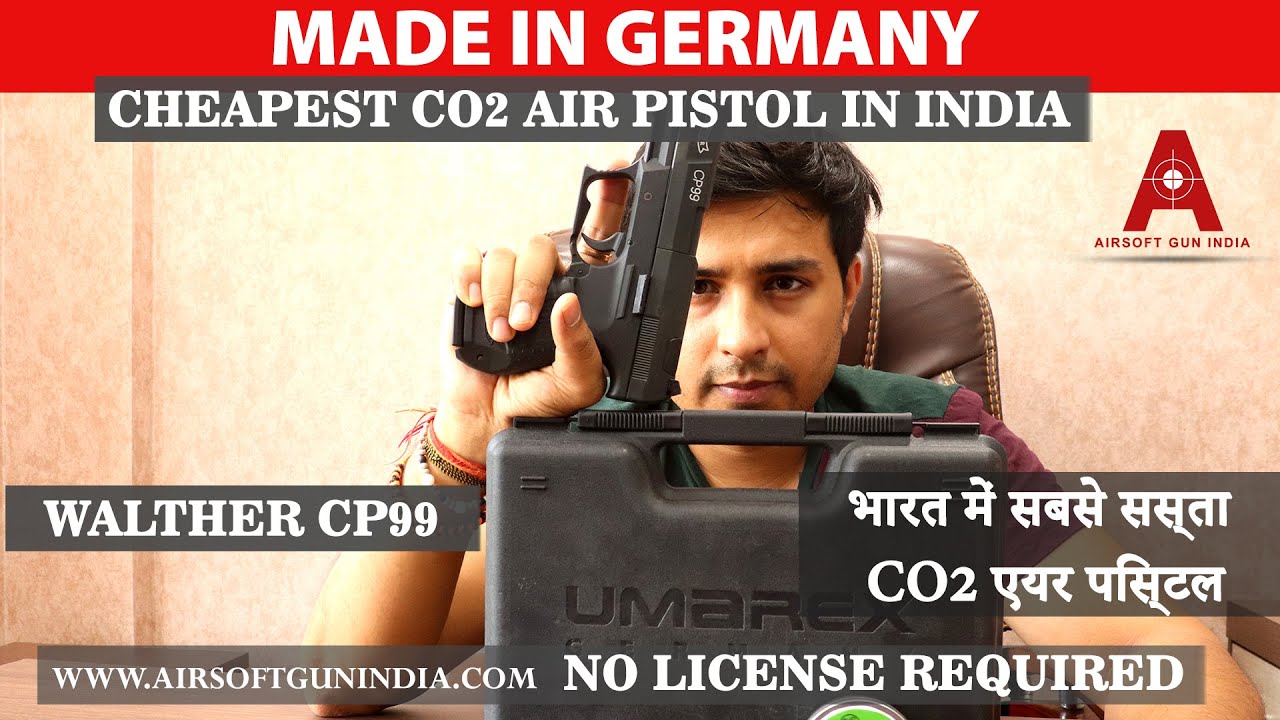 Made in Germany Cheapest co2 Air pistol in India Walter cp99