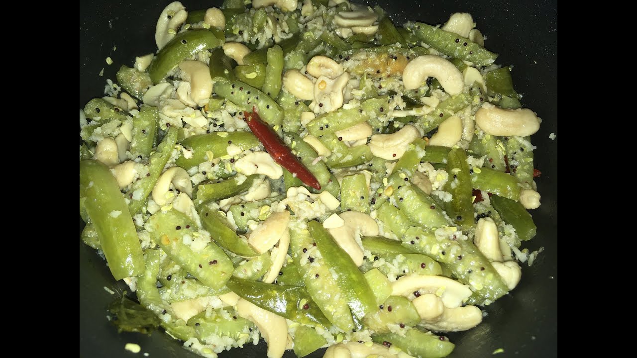Tendle ani Kajubeeye Upkari | Tindora & Cashew Stir Fry | Thondekayi & Godambi Palya |
