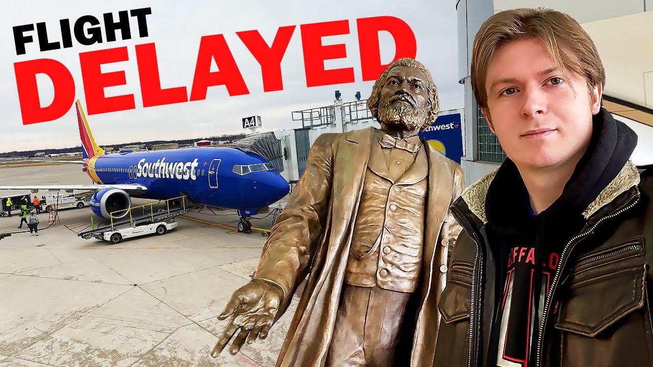 My Flight to Florida Was DELAYED - Exploring the SECRETS of the Rochester NY Airport
