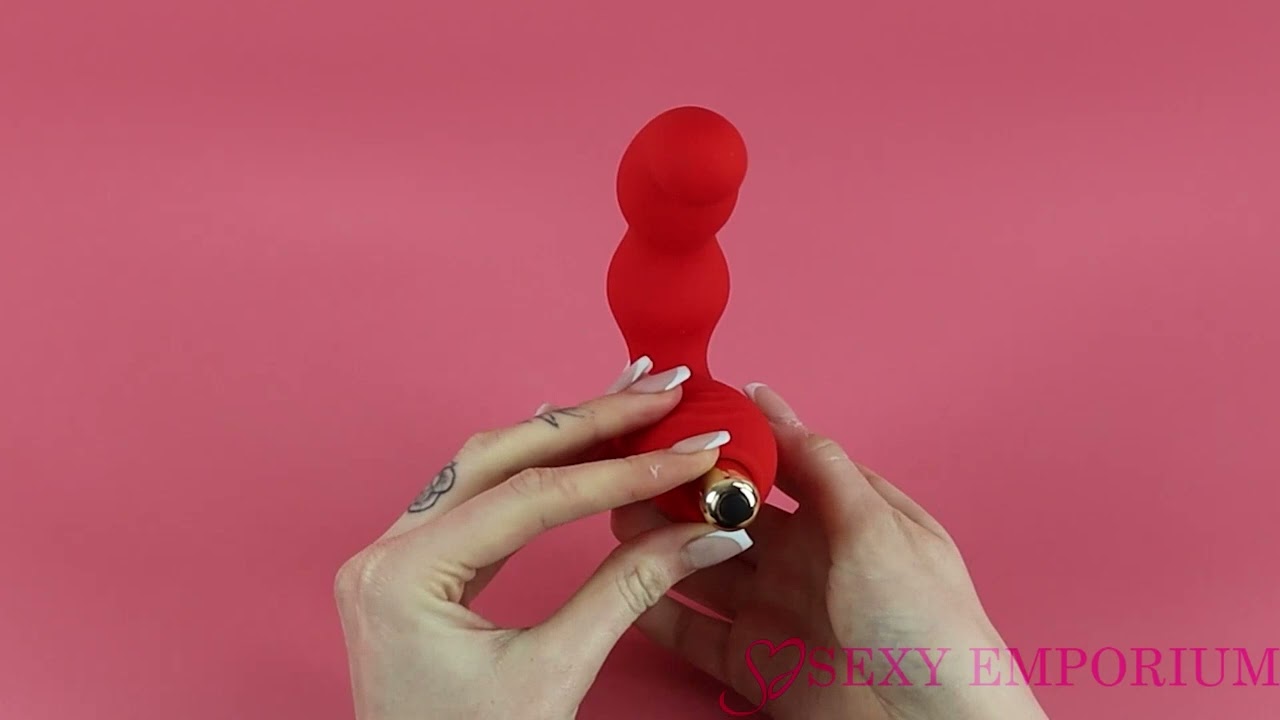 Rocks Off Bad Boy Prostate Massager - Red