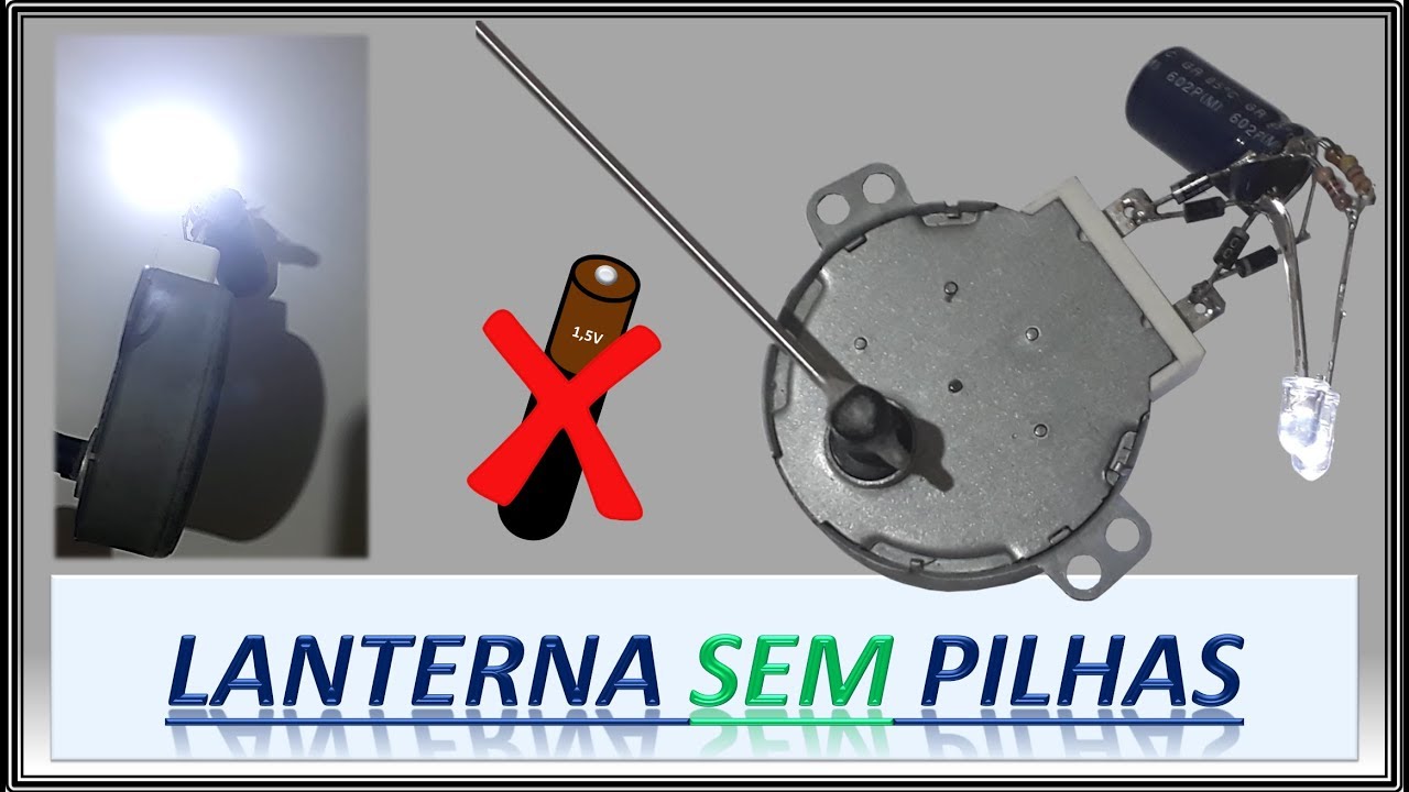 LANTERNA [SEM] PILHAS