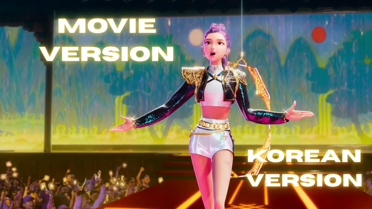 K-Pop: Demon Hunters &mdash; &ldquo;Golden&rdquo; (Korean Version | Movie Version, Idol Award Scene)