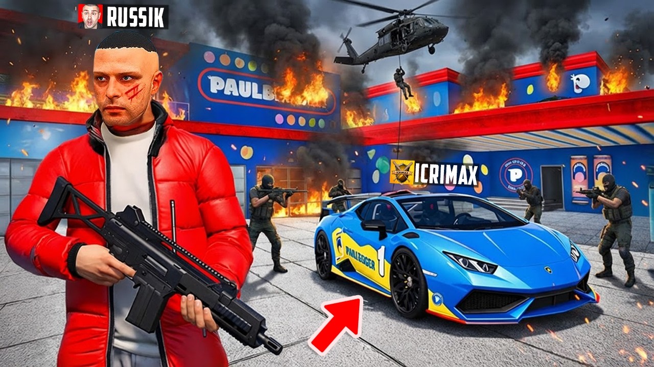ICRIMAX NEUE VILLA wird ANGEGRIFFEN in GTA 5 RP!🔥🏠