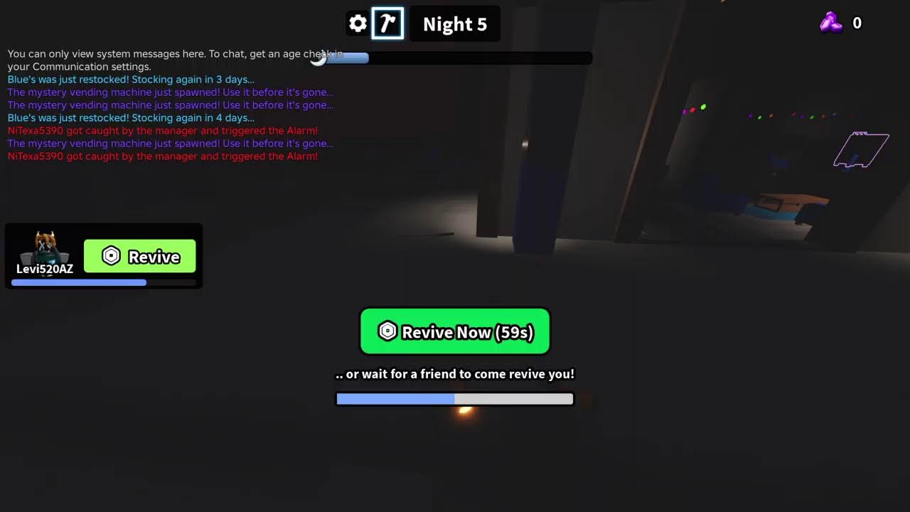 99 night in the store