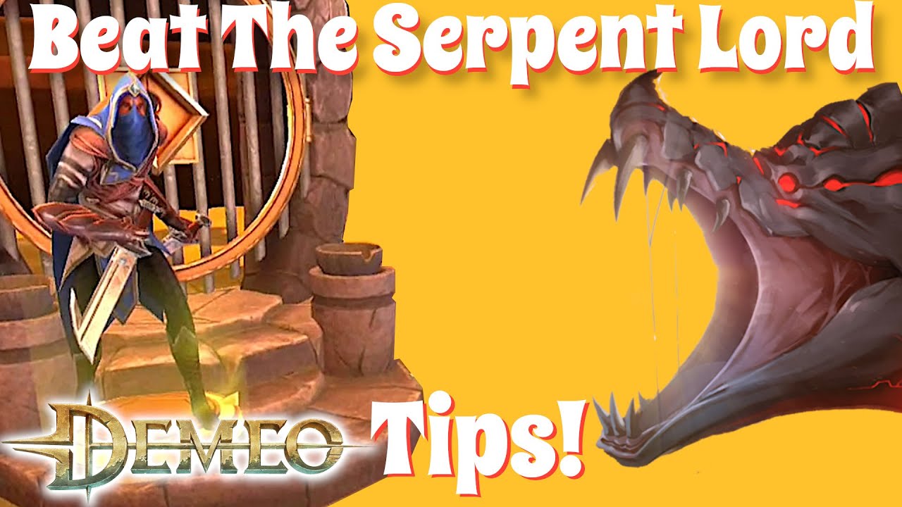 Solo Tips to Beat the Serpent Lord (Demeo Tips & Tricks)