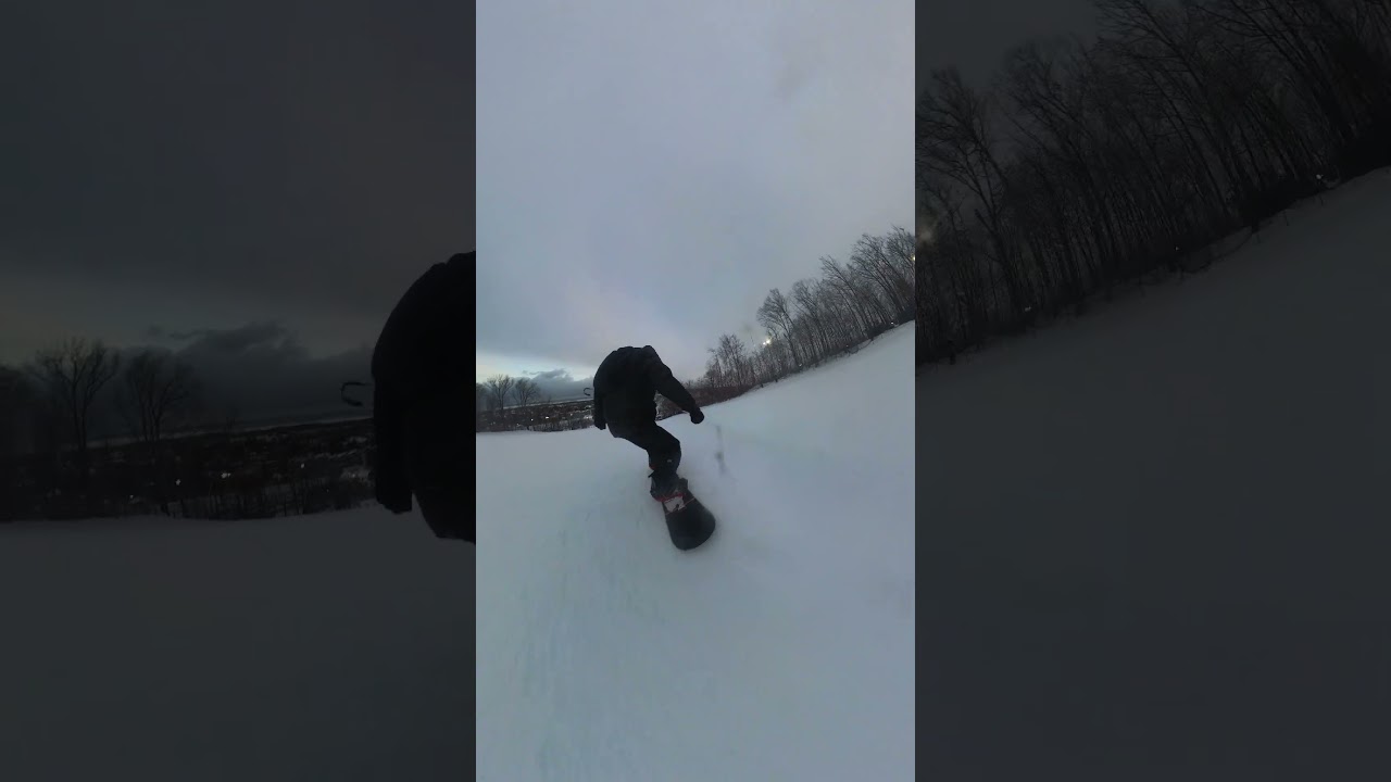 A hill all for myself! 🏂🏔️  