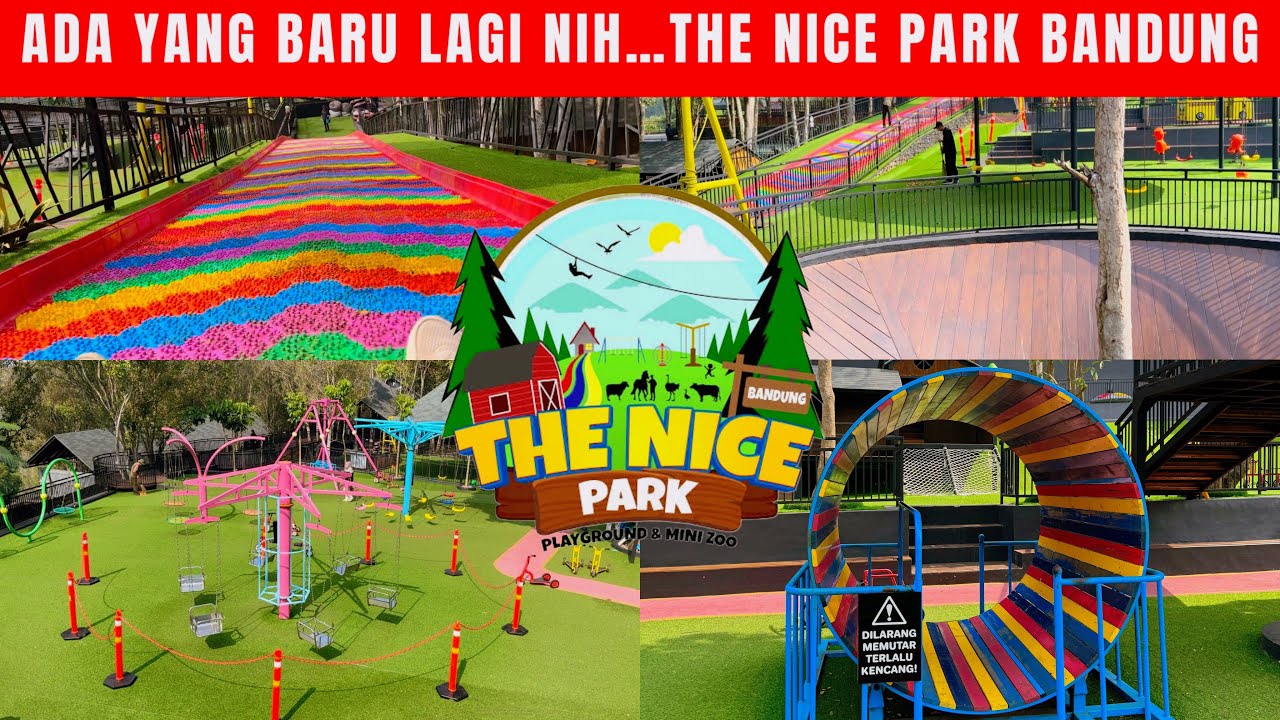 REVIEW LENGKAP THE NICE PARK BANDUNG | WISATA MURAH & RAMAH ANAK TERBARU DI BANDUNG 2024 ‼️