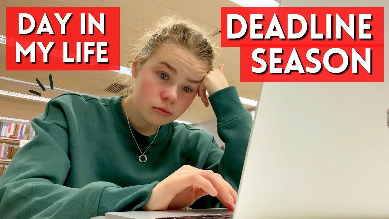 DAY IN MY LIFE: UNIVERSITY DEADLINE SEASON EDITION (LONDON UNI STUDENT AT LSE)