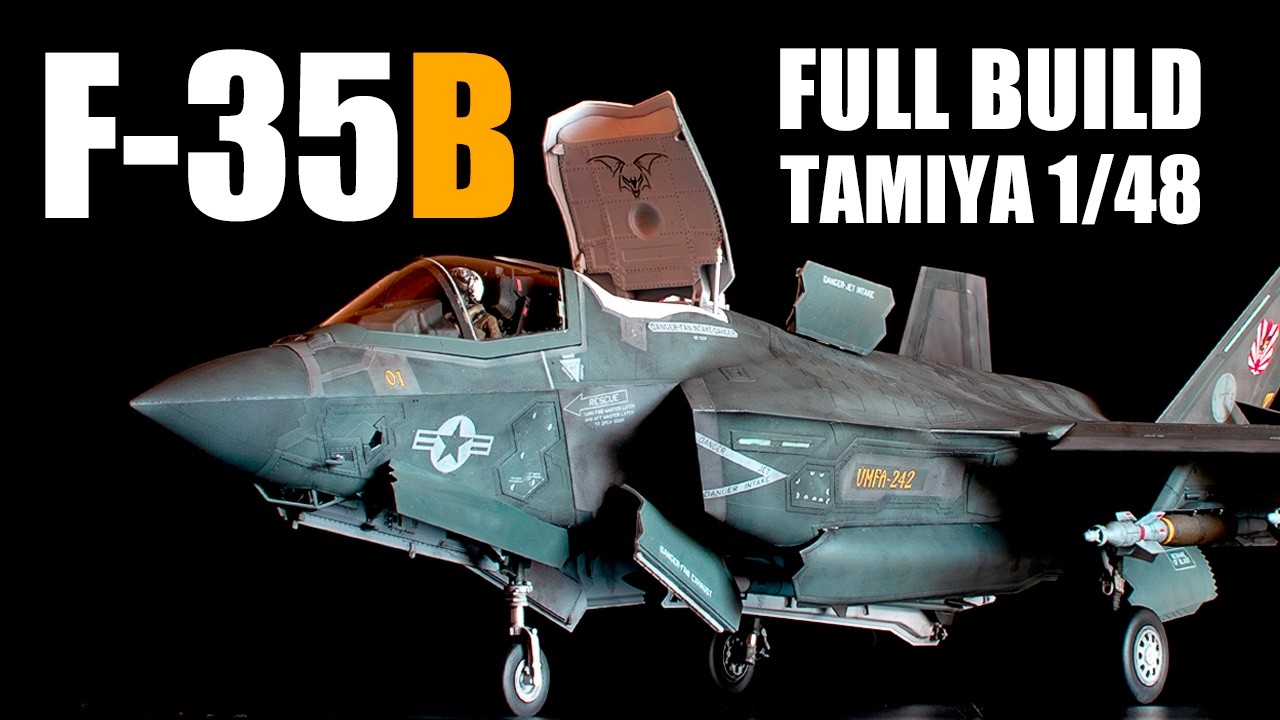 TAMIYA 1/48 F-35B LIGHTNING II  | Full Build |