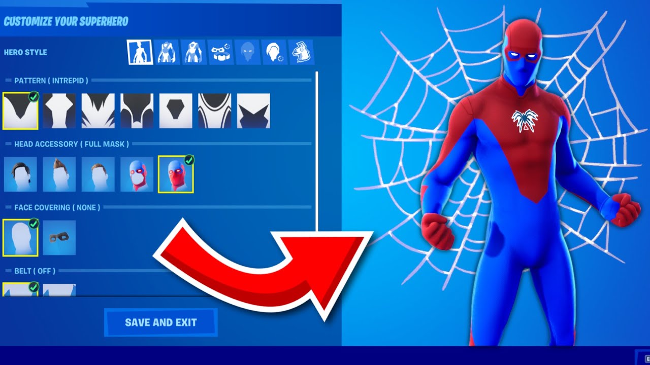 How to UNLOCK Spiderman in Fortnite Season 4!  (Custom Superhero Skin)