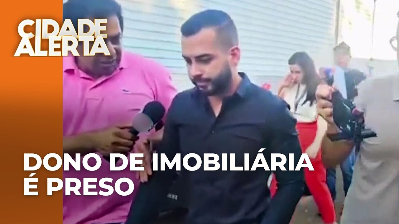 Polícia prende dono de imobiliária suspeita de aplicar golpes e gerar prejuízos aos clientes
