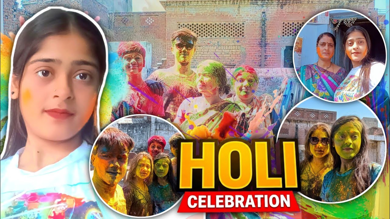 Jija vs sali 2026 holi celebration vlog
