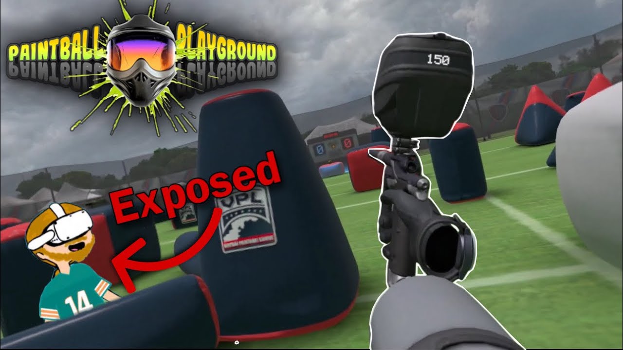 Exposing Myself in Multiple Ranked Matches - VR Paintball Playground