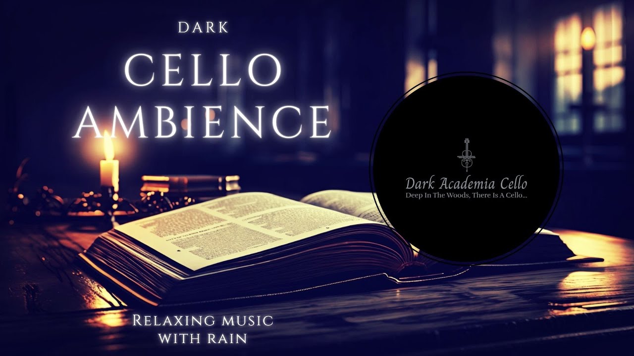 Dark Academia Cello | You´re in an Ancient Library Reading about Magic 