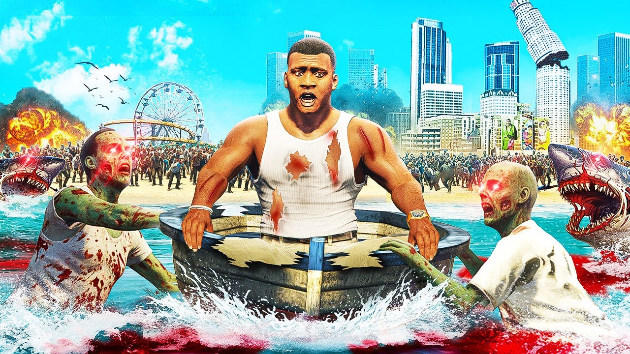 Выжить 1000 ДНЕЙ В ЗОМБИ-АПОКАЛИПСИСЕ в GTA 5!