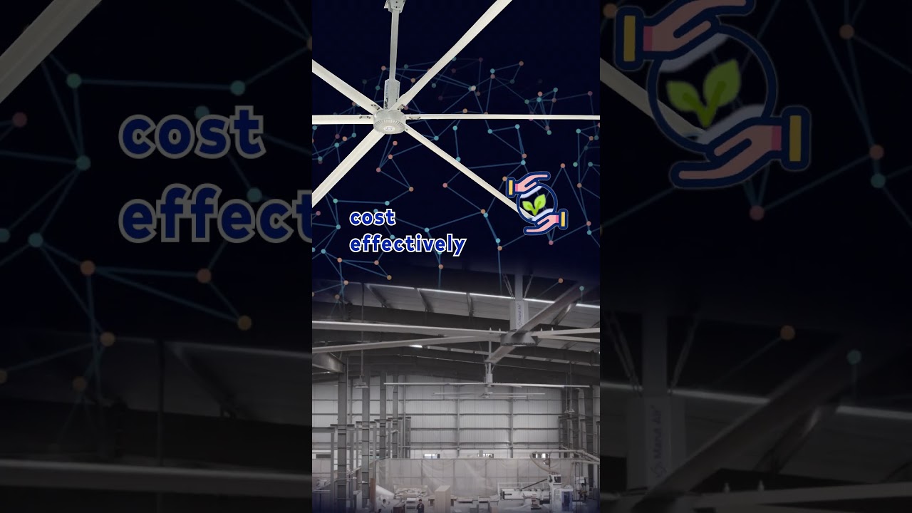 Smarter Airflow for Industry | Why HVLS Fans Are a Game Changer