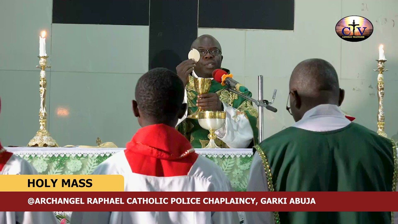 Daily Mass @ Archangel Ralphael Catholic Police Chaplaincy, Garki Abuja