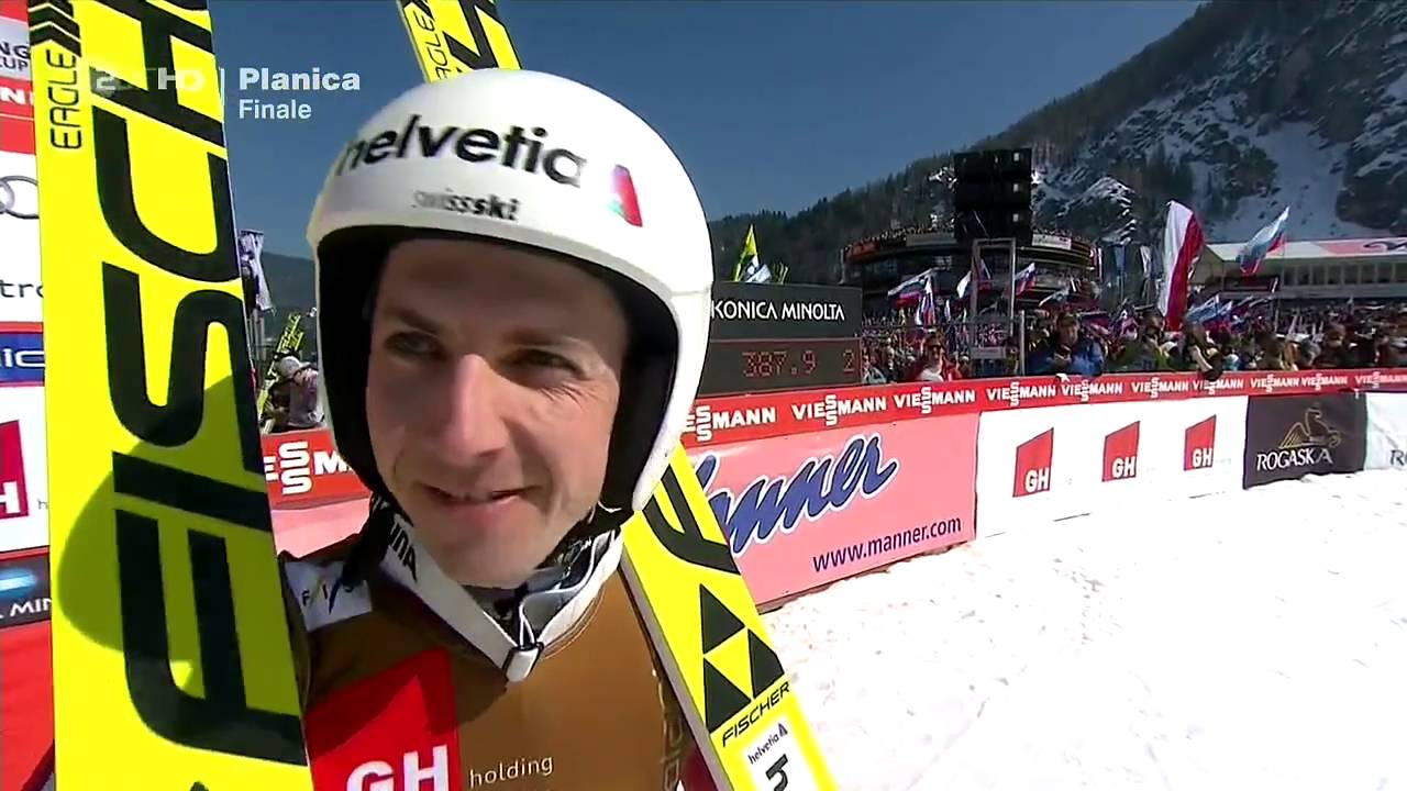 Simon Ammann 238,5m Johann Andre Forfang 245 m  Planica 2016