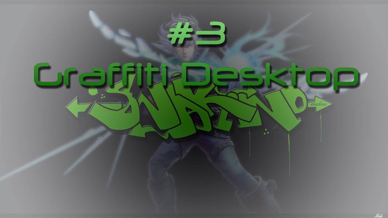 #3 Graffiti Desktop- Snakino90- By Fede