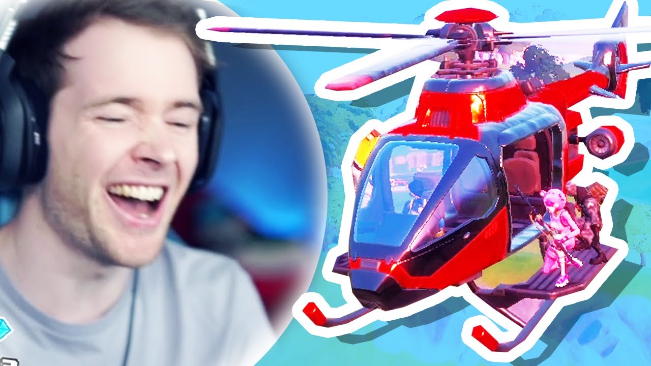 Fortnite Added HELICOPTERS!