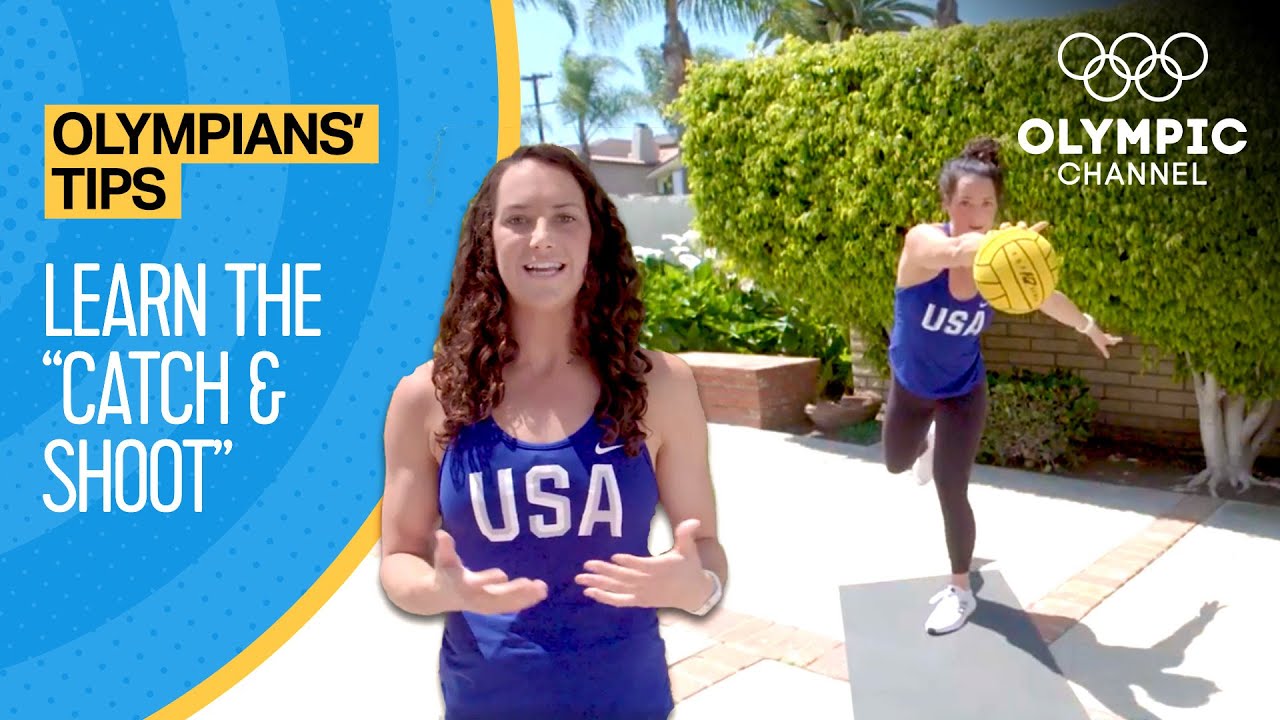 Water Polo Shooting: Master the "Catch and Shoot" ft. Maggie Steffens | Olympians' Tips