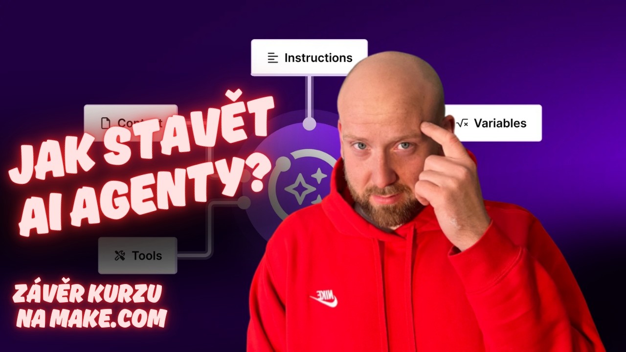 Jak stavět AI AGENTY na platformě Make.com ? [Závěr kurzu z nové komunity]