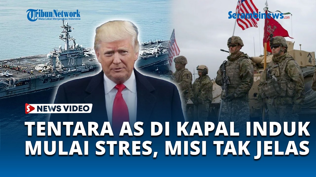 Ribuan Tentara AS di Kapal Induk Alami Stres Berat, Misi di Iran Tak Jelas