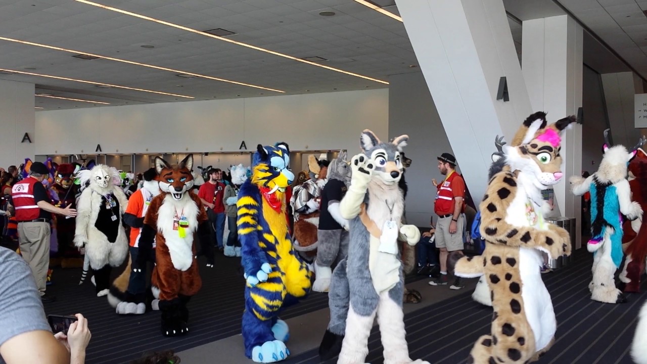 Anthrocon 2017 Fursuit Parade - Part 1