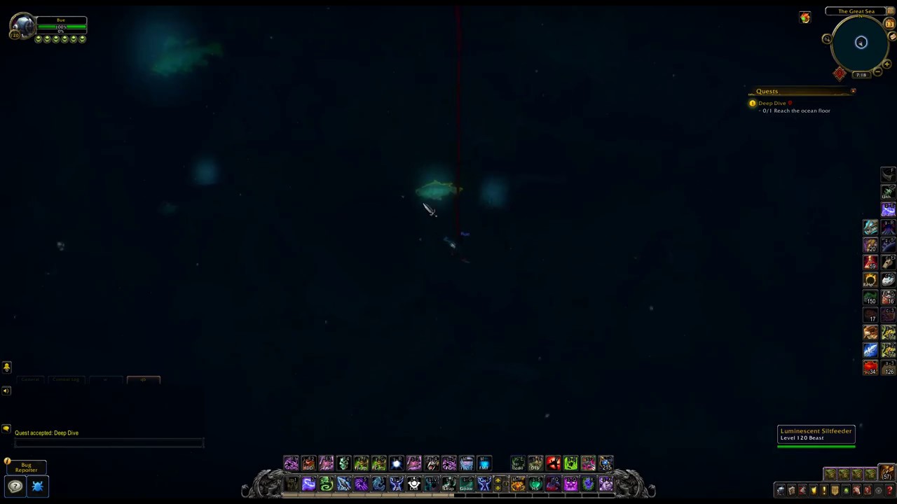 WoW quest - Deep Dive