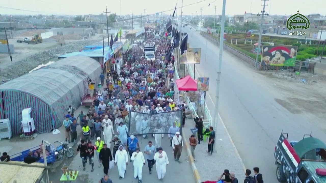 موكب بني عامر المشاية 5 صفر 1445 هـ - اليوم الرابع قبل الظهر