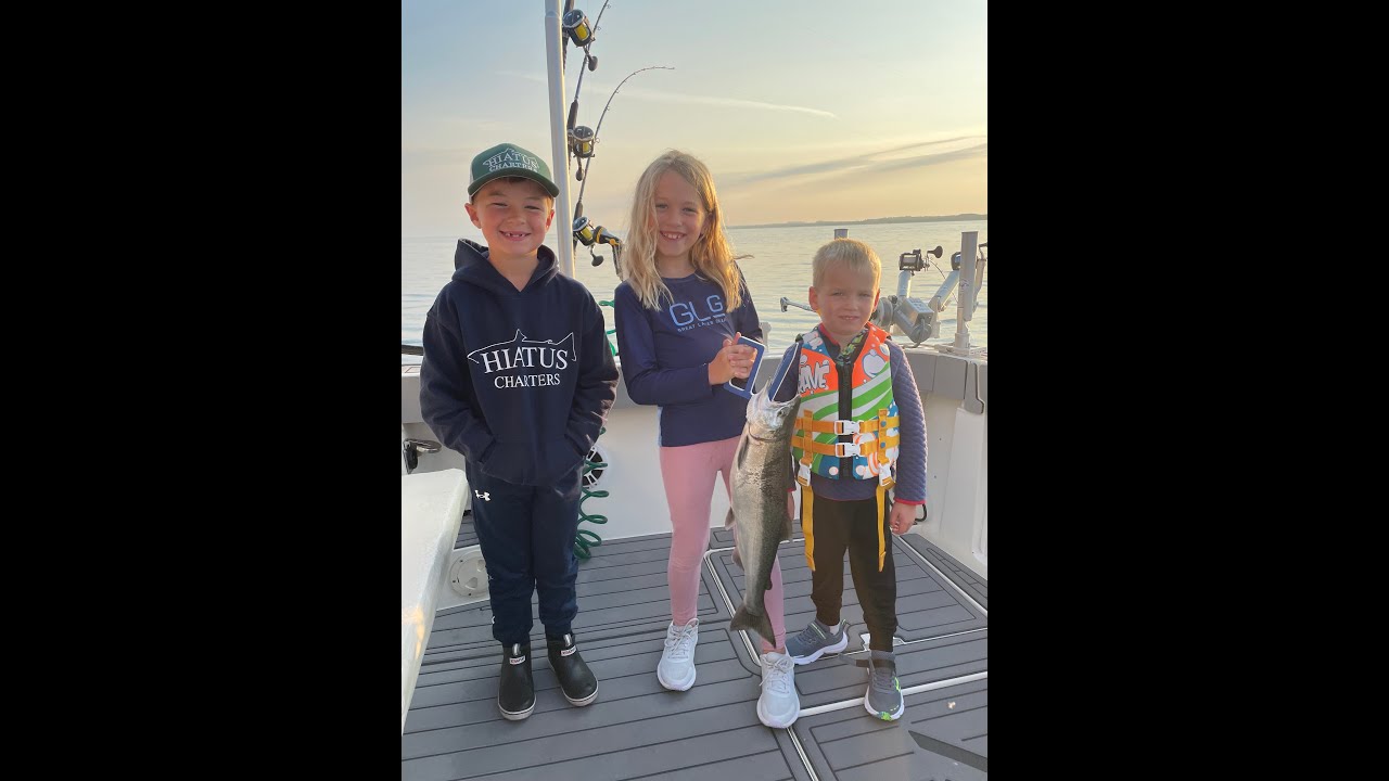 Kids Fishing In The Ultimate Salmon Derby!