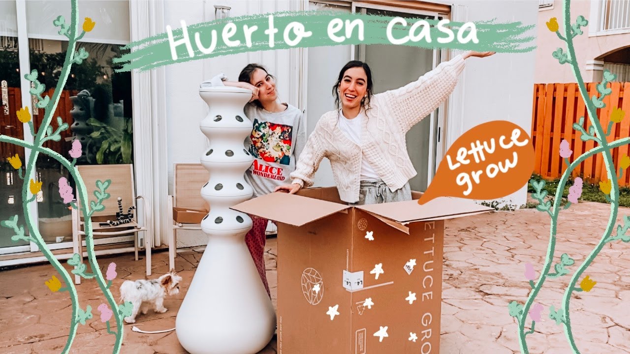 Llegó Nuestro Huerto Vertical | Lettuce Grow♡Trillizas | Triplets